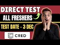 Direct Test Hiring Announced for 2024-2026 Batches 🚀