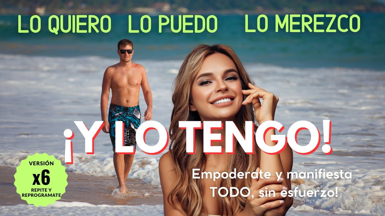 🔥LO QUIERO, LO PUEDO, LO MEREZCO ¡Y LO TENGO! | BAILA TU MERECIMIENTO  | Reguetón Subliminal