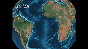 Continental break-up, ocean ridges and fracture zones
