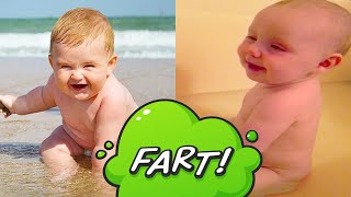 Baby farting at parents is funny #003  Funny Baby Farts  Funny Pets Moments