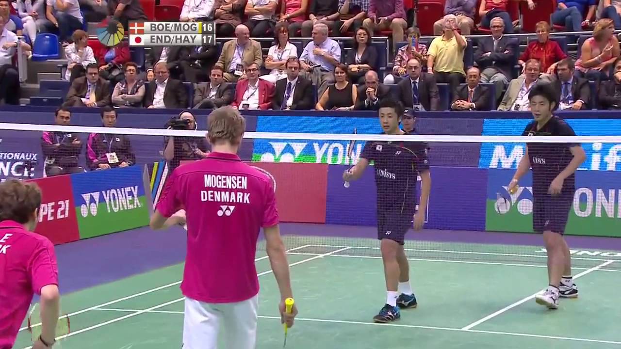 F - 2014 French Open - Mathias Boe-Carsten Mogensen vs Hiroyuki Endo-Kenichi Hayakawa