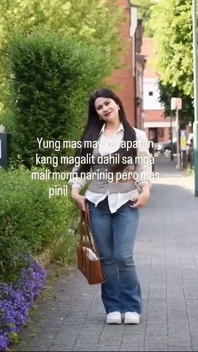 Piliin mo ang manahimik kesa magalit kahit alam mong mali ang iyong mga narinig..