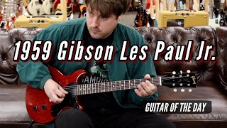 1959 Gibson Les Paul Jr. Double Cut Cherry | Guitar of the Day