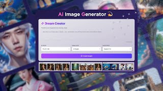 Build an AI Image Generator with React JS (2026) |  Text-to-Image Generator Website with AI