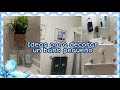 Como decorar tu baño pequeño(Economico y elegante)Ideas para decorar tu baño.