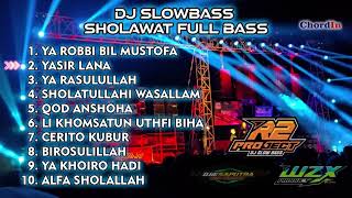 DJ SLOWBASS SHOLAWAT CLEAN AUDIO R2 PROJECT Feat W...