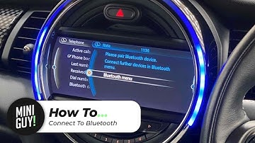 How To Connect Your Phone To The Bluetooth In A Mini Cooper Classic