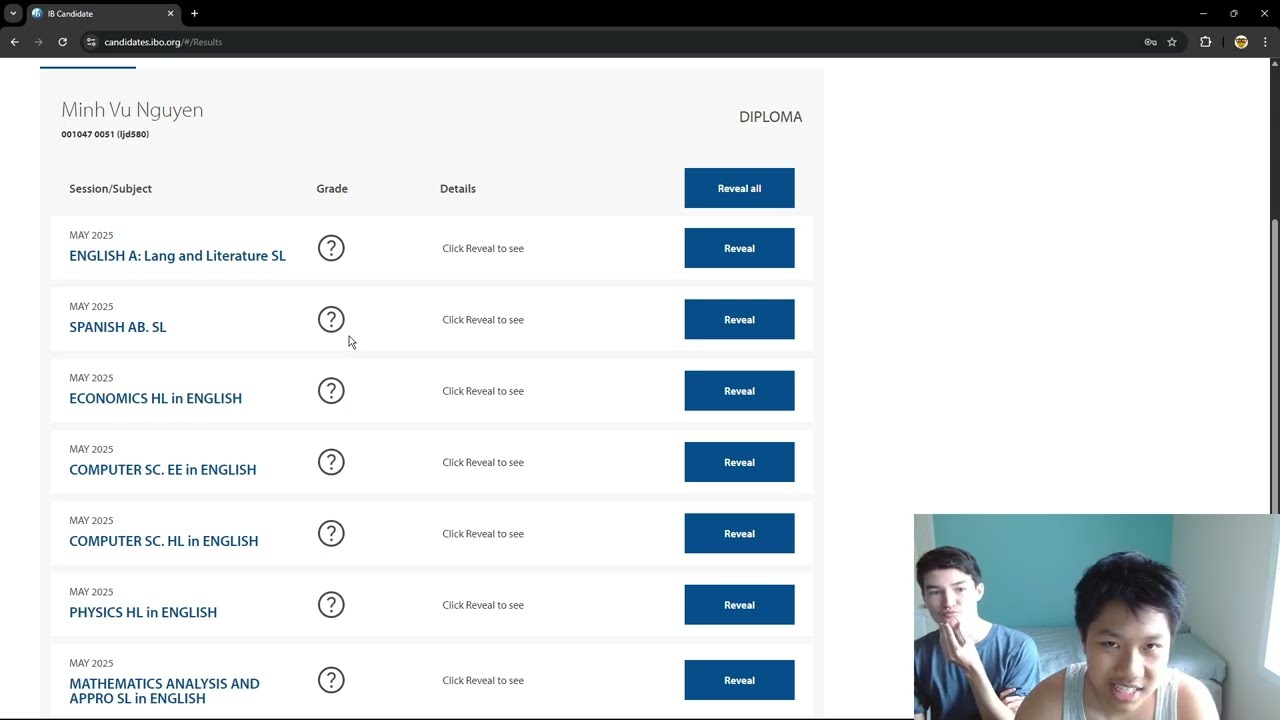 IB Results MAY 2025 Reaction (by an epic gamer)