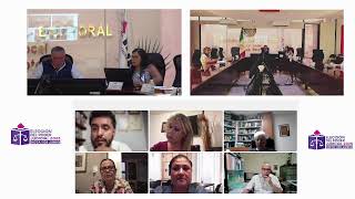 Sesión del Consejo Local del INE SLP