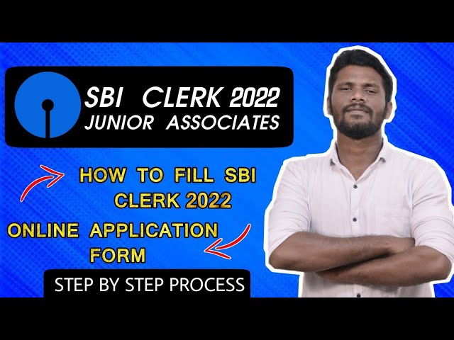 HOW TO APPLY SBI CLERK 2022 EXAM | SBI JA APPLY ONLINE | STEP BY STEP DEMO | END FOR YOUR DOUBTS