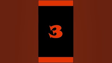 10 Second Orange Red Countdown Timer #shorts