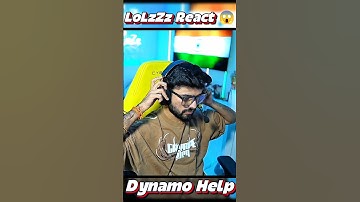 😲 LoLzZz REACT ON DYNAMO CHANNEL DELETE 😱 || @LoLzZzGaming @DynamoGaming #bgmi #lolzzzgaming #dynamo