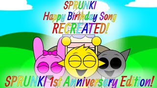 Sprunki Happy Birthday Song Music Video Recreated Version Sprunki 1St Anniversary Edition