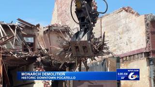 Demolition Continues on the Monarch Building