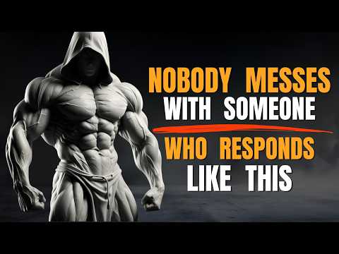 7 Powerful Stoic Replies That Instantly Silence Toxic People | Stoicism & Psychology
