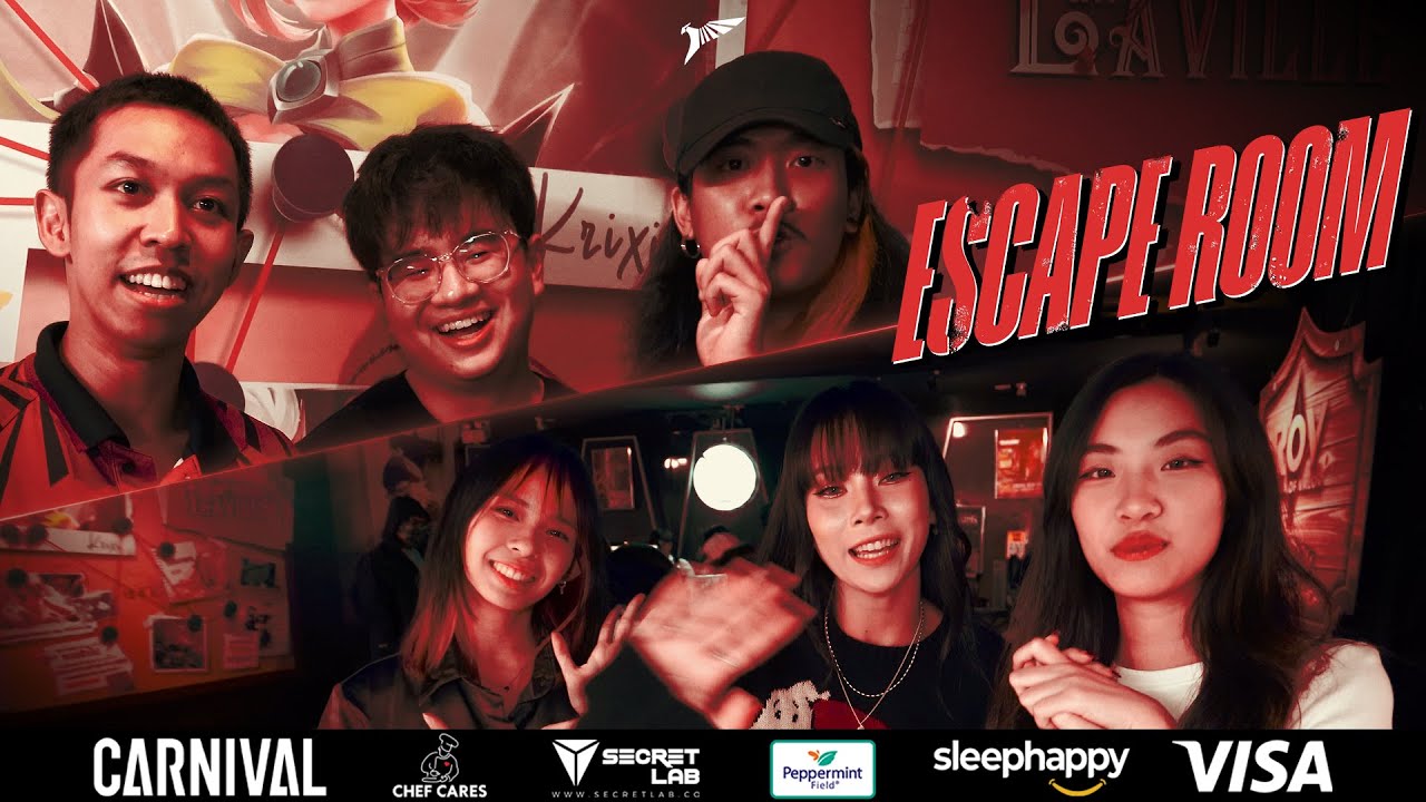 POGPOG ไปงาน RoV x Escape Room Thailand [VLOG] - YouTube
