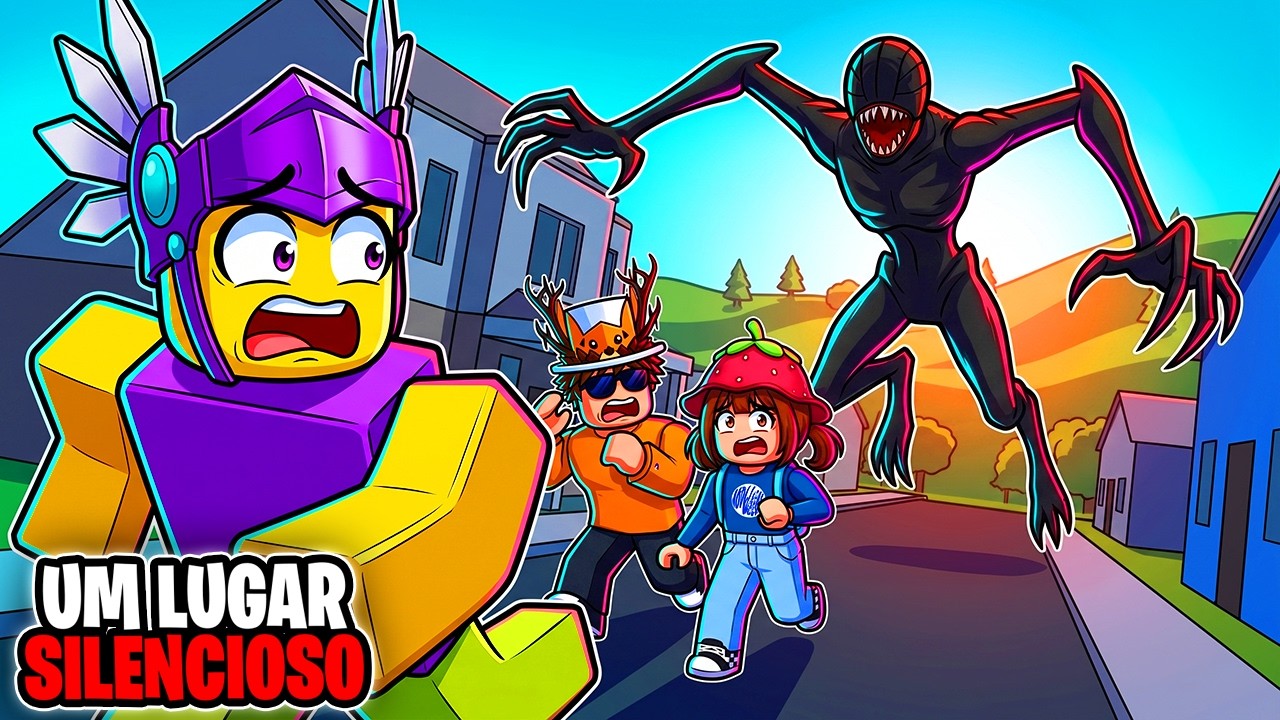 🤫 NÃO FAÇA BARULHO! UM LUGAR SILENCIOSO NO ROBLOX