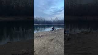 Там рыба есть даже зимой Беляевские карьеры где бетон 🐟 Адыгея 🇷🇺 Россия 2 февраля 2025 г.