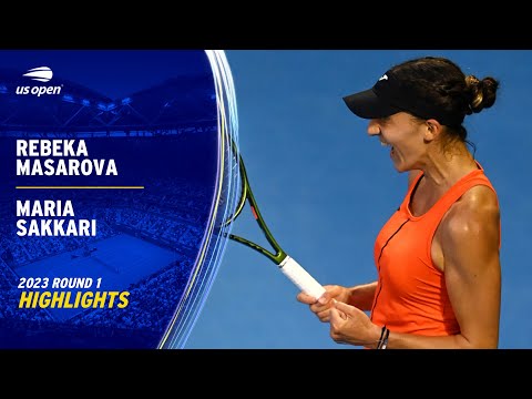 Rebeka Masarova vs. Maria Sakkari Highlights | 2023 US Open Round 1