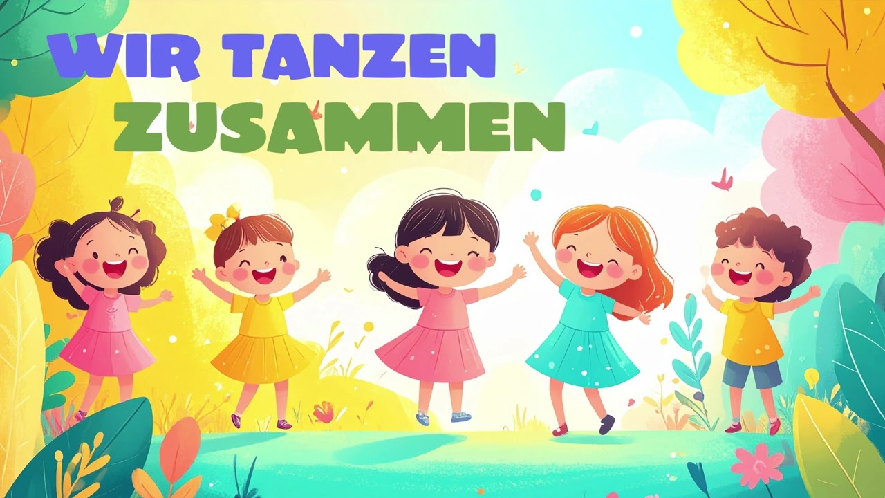 Wir tanzen zusammen | Fröhliches deutsches Tanzlied