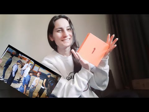 BTS BUTTER ALBOM peaches ver UNBOXING - ალბომი მაჩუქეს!