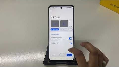 Realme P3 Lite Me Keyboard Language Kaise Change Kare?