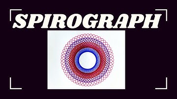 Hypnotic Spirograph Art! // ¡Arte Hipnótico con Espirógrafo! 🌀✨ @spirographsati