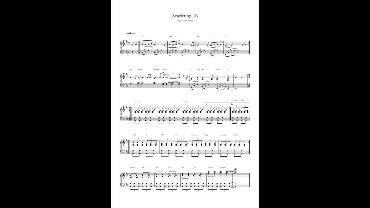 finesleap / Scarlet op.16