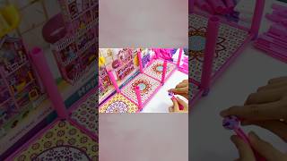 Assembling a Doll House - P2 | Pink Dream TV #short #dollhouse  #toyassembly