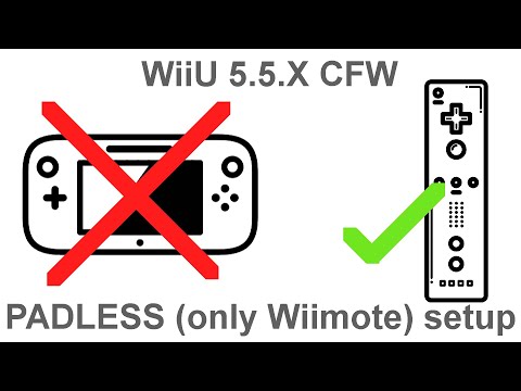WiiU padless cfw setup (5 min)