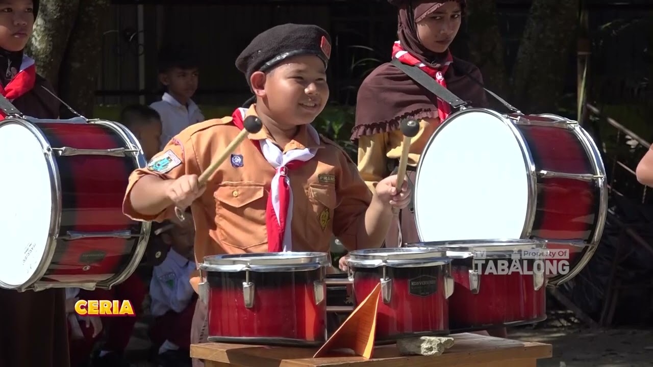 [CERIA] Selain ada ekskul Silat, ada juga Marching Band di SDN 3 Belimbing Raya