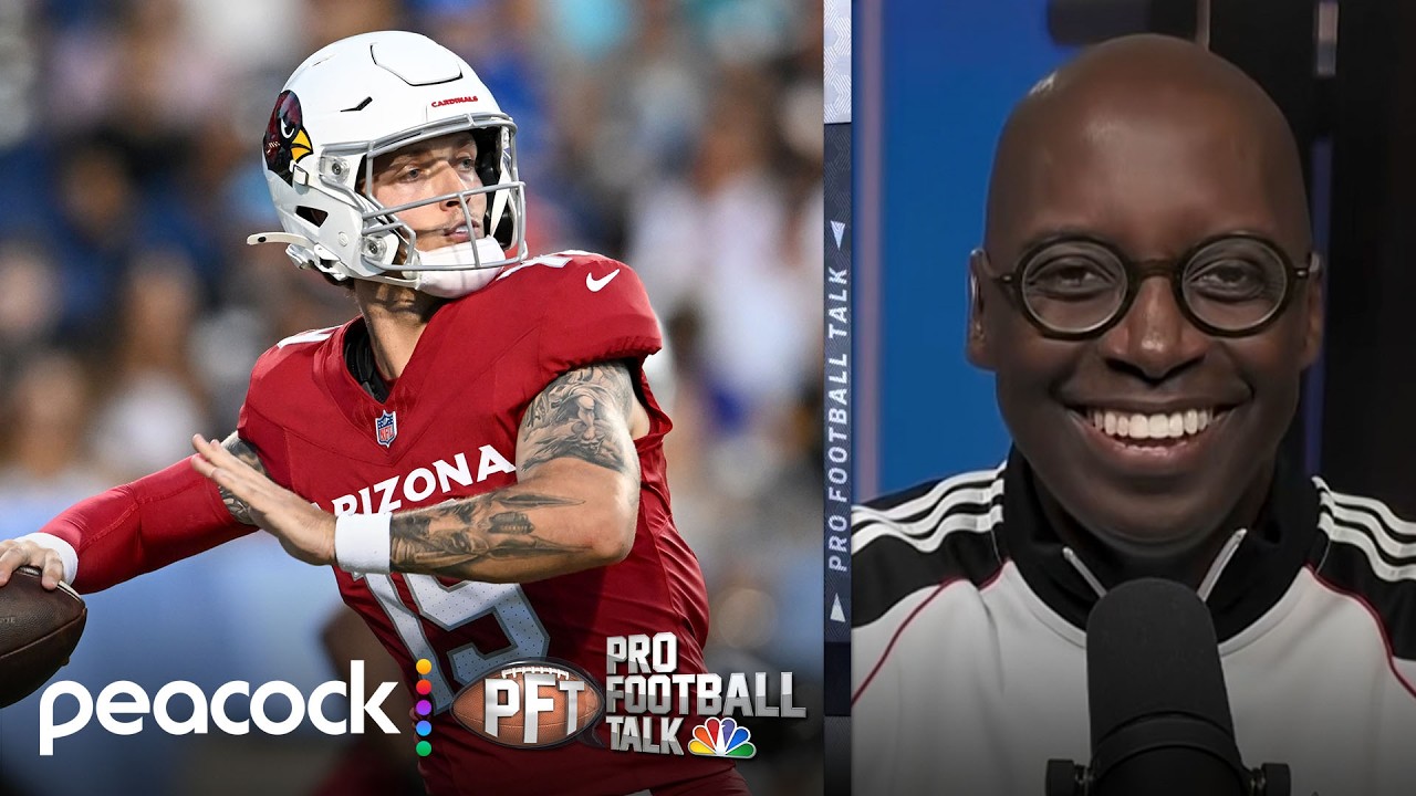 Carson Beck looked 'fearless' in NFL debut with Arizona Cardinals | Pro Football Talk | NFL on NBC