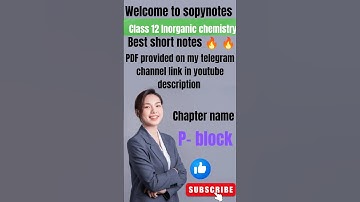 Class 12 NEET/ JEE # Inorganic chemistry # Chapter name # P-- Block # amazing notes 🔥🔥💯💯 # exam