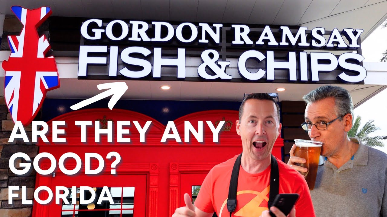 We Review Gordon Ramsay Fish and Chips | Something new at The Wheel ...