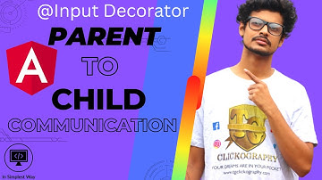 Use Parent to Child Component Communication using @Input Decorator | Angular @input decorator