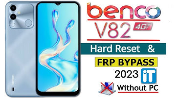 Benco V82 Hardreset Pattern, Pin, Password, (Frp) Google Lock Bypass Without PC Android 12  2023