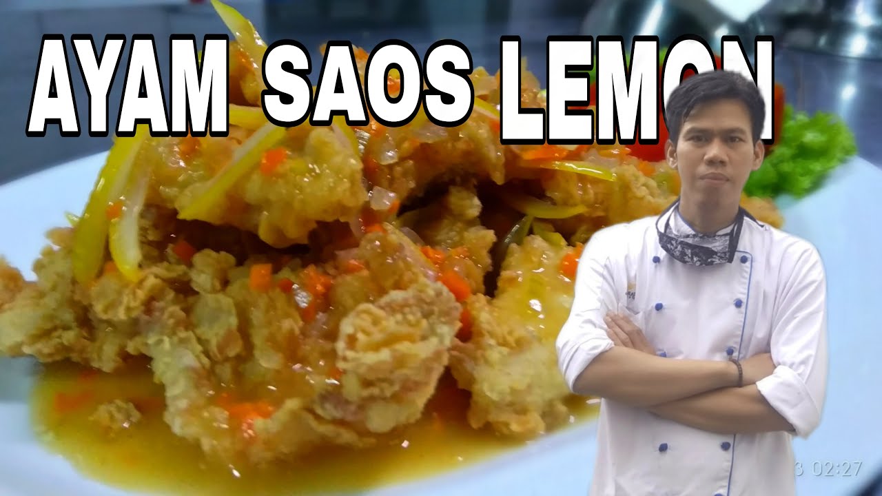 Ayam saos lemon, | style Chinese food || ala Nanang kitchen