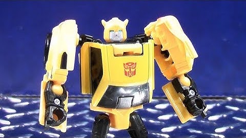 TRANSFORMERS GENERATIONS TITANS RETURN LEGENDS CLASS BUMBLEBEE VIDEO TOY REVIEW