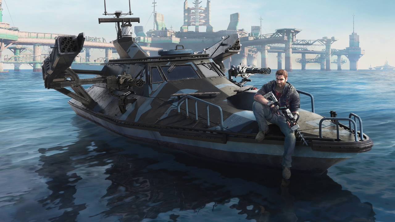 Justcause3 Bavarium Sea Heist Badass Boat Montage Hd Youtube 