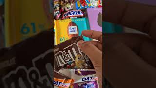 #SHORTS | Mouth Watering Unboxing of Chocolates M&amp;M 🍭🍬 #somelotsofcandies #chocolateasmr🤩