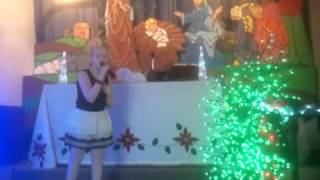 Yanelis Rivera Vélez canta Navidad en mi país.