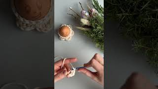 Crochet Easter decorations #crochet #diy