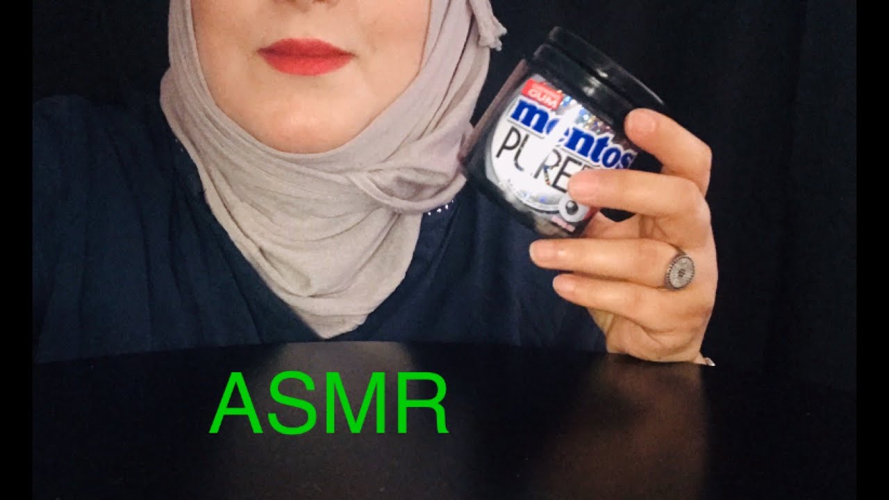 ASMR 4K CHEWING GUM EATING SOUNDS(ASMR NOOR)