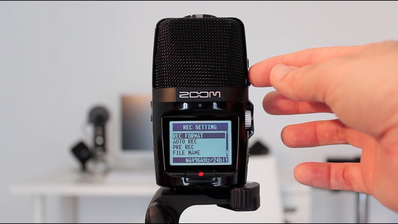 Situation weapon Arrangement Zoom H2n Handy Digital Audio Recorder Unboxing & Review - YouTube