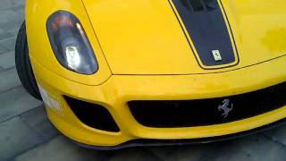 Ferrari 599 GTO Fiorano Fast Acceleration!! Barcelona