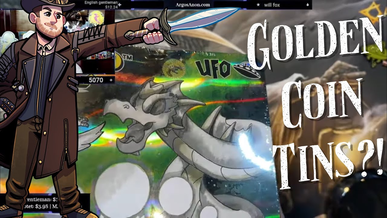 Opening MetaZoo GOLD COIN UFO eBay Tins