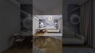 ОБЗОР ПРОЕКТА "НАЗАД В БУДУЩЕЕ"#дизайн #ремонт #минскмир #студиядизайна #гусь #интерьер #обзор