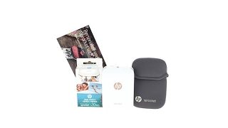HP Sprocket Portable Photo Printer Bundle