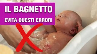 Come fare il bagnetto al neonato da sola: consigli utili