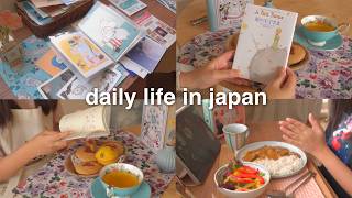 Living in Japan Daily Life Vlog Organizing Postcards Collection and Baking Cookies